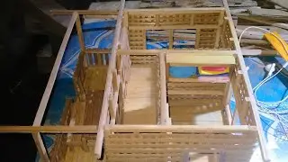 Construction worker na miniaturista