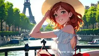 Amelia im Paris: Anime German Story Part 2 | Adventure in 4K with English Subtitles! A1-A2 Learner