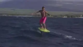 Worlds Longest Waves: Open Ocean Foil Surfing