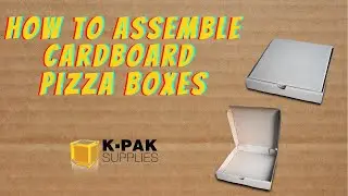 How To Assemble Pizza Boxes