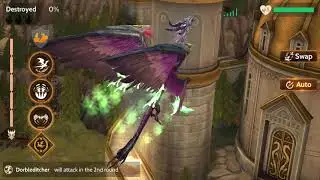 War Dragons - Kinnarix Double Defended 108B & Triple Defended Run!
