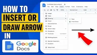 How to Insert or Draw an Arrow in Google Docs | How to Add Arrow in Google Docs Without Any Tool