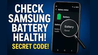 Secret Code to Check Battery Status&nbsp;on Samsung |&nbsp;Check&nbsp;Battery Health Samsung
