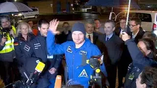Alexander Gerst ist nach 197 Tagen im All wieder in Deutschland