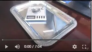 Benzo Tapering with a Jewelers scale