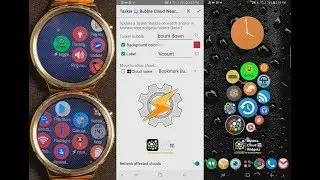 [v8.58] Tasker plugin for Bubble Cloud Wear Launcher + Home screen Widgets