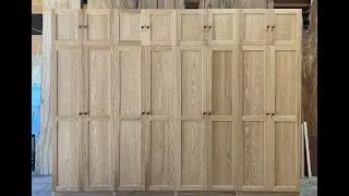 CUSTOM WARDROBE IN SOLID AMERICAN OAK | NATURALLY TIMBER