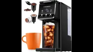 Best Hot & Iced Coffee Maker 2025 | Single Serve K-Cup & Grounds Machine with Bold Setting Review