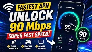 FASTEST APN Settings 2025 | Boost Mobile Internet Speed to 90Mbps!