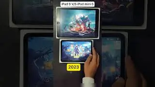 iPad 9 vs iPad mini 6 pubg test 😍 #ipad9pubgtest #ipadmini6 #pubg #bgmi