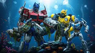 Optimus Prime and Bumblebee Found a Rusted Autobot 4,000m Underwater – Jazz Is Back in Action!
