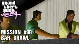 GTA Vice City - Mission : Bar Brawl | Tommy knock down DBP Security in Ocean Beach