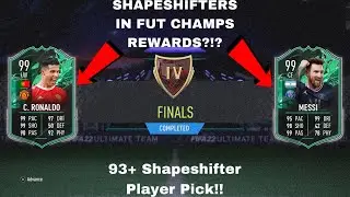 SHAPESHIFTERS IN RANK 4 FUT CHAMPS REWARDS (IN MID JULY)?!?/  93+ SHAPESHIFTER PLAYER PICK/ FIFA 22