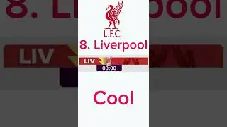 Premier League Table of Goal Animations