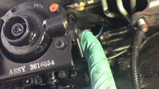 Bosch VE Pump Installation