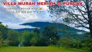 WAJIB KESINI‼️Rekomendasi Villa dipuncak , review lengkap Jasmine glamping