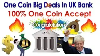 One Coin Big Deals in UK Bank 100% One Coin Accept  | AK AUTOMATION TECHNOLOGIES