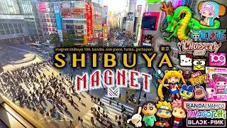Shopping in Shibuya Tokyo: Magnet & Shibuya 109, One Piece, Funko Pop, Dragon Ball, ASMR Silent Vlog