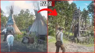 RDR2 - Wapiti Indian Reservation (1899 vs 1907)