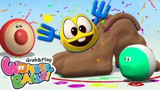Wonderballs | Knead a Friend | Funny Cartoon for Kids | Wonderballs Playground