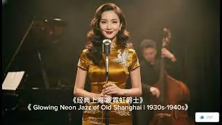 《经典上海·夜霓虹爵士》《 Glowing Neon Jazz of Old Shanghai | 1930s-1940s》#治愈 #jazz #music #song 