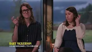 Behind the Scenes Yellowjackets - Melanie Lynskey, Tawny Cypress, Sophie N&eacute;lisse, Sophie Thatcher4