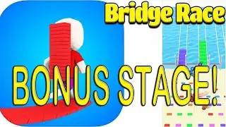 Bridge Race : GameplayWalkthrough All Levels BONUS STAGE!