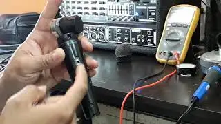 COMO REPARAR MICROFONOS INHALAMBRICO Y DE CABLE.