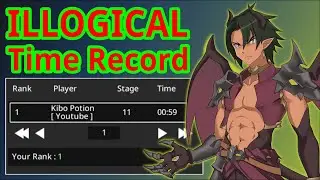 Rank 1 Leaderboard Kibo Potion Gameplay Chamber of Trial Stage 11 Under 1 Minute - Epic Conquest 2