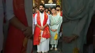 ramcharan upasana pic after temple visit #ramcharan #ramcharanshorts #ramcharanstatus
