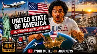 Usa 4K - Best Aerial Views (Cinematic Drone)