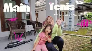 Nesha Main Tenis bareng Mama| vlog