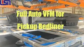 Auto Load & Unload Thick Sheet Vacuum Forming Machine ADF-2015 for Pickup Bedliner