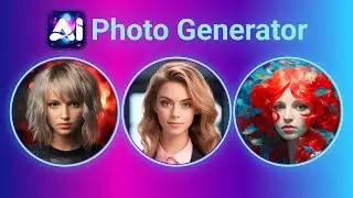 AI Photo Generator | Как сделать аватарку | Замена Лица на Фото | Обработка фото нейросеть