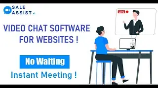 SaleAssist Video Chat Software for Websites