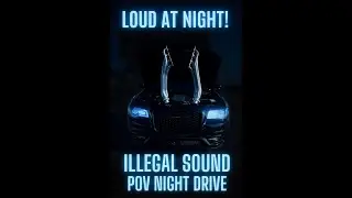 This Chrysler 300 Should Be BANNED After Dark&hellip; (POV Drive)