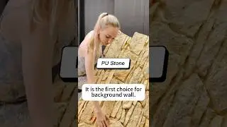 We are supplier from China #pustone #wallpaper #factory #building #style #design #buildingmaterials