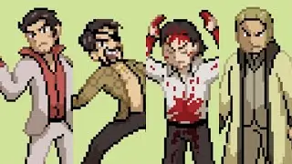 Yakuza Pixel Sprite Animations