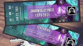 Shadow Alley Press Expo 2021
