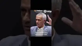 Ronaldo Nazario is the best ever football player for Jos&eacute; Mourinho. #football#moments#footballshorts