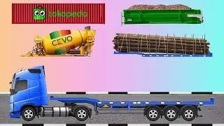 Menebak Gambar Karoseri Truk Panjang Dengan Benar, Carrier Car, Mobile Crane, Bottom Dump Truk