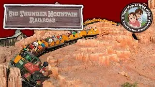 BIG THUNDER MOUNTAIN RAILROAD at Disney's Magic Kingdom (FULL RIDE) | Tiger Tom and Wild Will