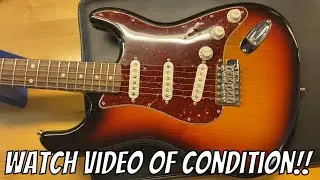 2007 Fender Artist Series John Mayer Stratocaster Sunburst