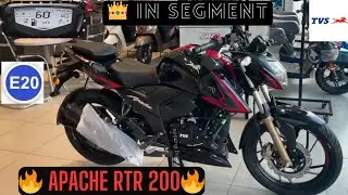 TVS APACHE RTR 200 4V NEW MODEL 2024| ONROAD PRICE, MILEAGE, FEATURES|MOTOBOTS INFO 🔥 #apachertr200