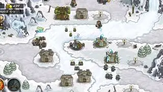Kingdom Rush Glacial Heights Heroic Challenge Veteran Difficulty Free Hero