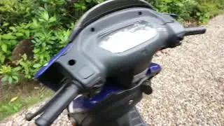 Mick Doohan's paddock scooter