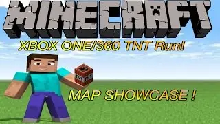 Minecraft Xbox TU19 - TNT Run! - Map showcase -Minecraft Mini-Game I Made :)