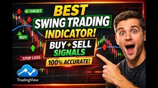 Best Indicator for Swing Trading | Accurate Buy Sell Signals (TradingView Strategy)