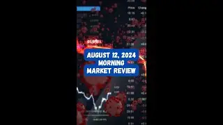 August 12, 2024 Morning Market Review #ElonMusk #Trump2024 #SemiconductorStocks #EconomicData