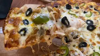 &ldquo;Restaurant Style Pizza at Home 🍕| Chicken Tandoori Pizza Recipe | full Method &ldquo;@NishaFoodCourt5 